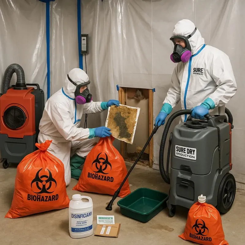 Contaminated Water Handling Protocols process in Bondsville, MA