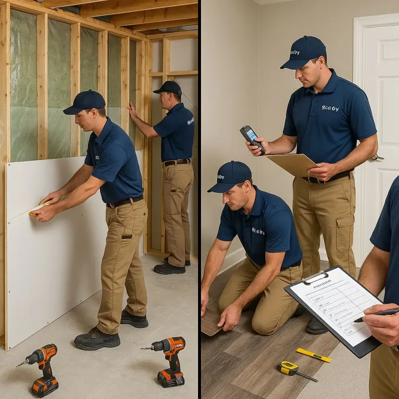 Repairs and Reconstruction process in Bondsville, MA